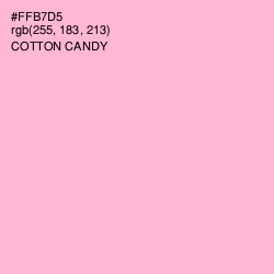 #FFB7D5 - Cotton Candy Color Image